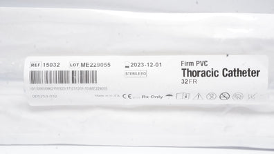Atrium 15032 Firm PVC Thoracic Cath. Sterile 32 Fr. (x)